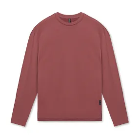 0650. Core Oversized Long Sleeve - Red Earth 0650. Core Oversized Long Sleeve - Red Earth