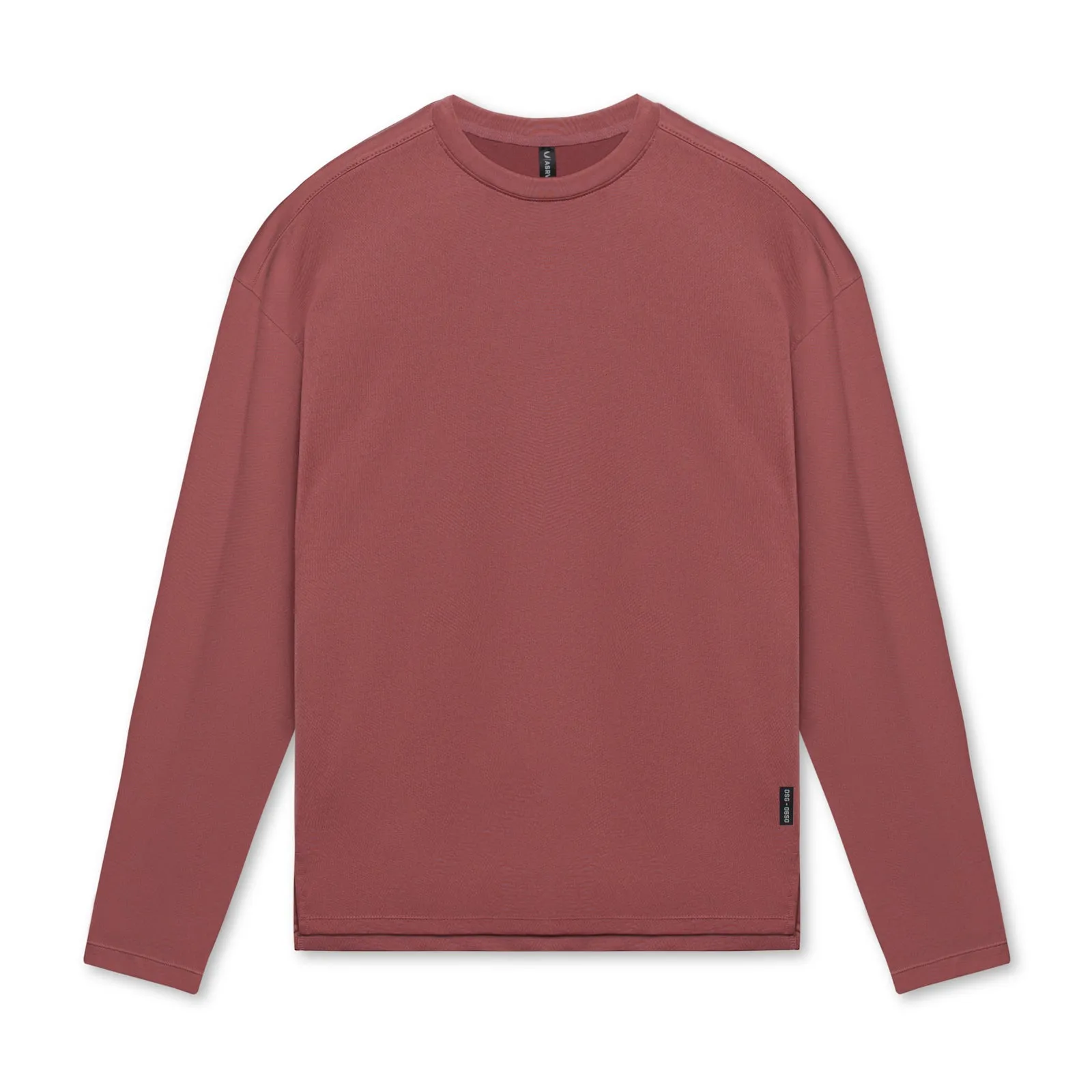 0650. Core Oversized Long Sleeve - Red Earth