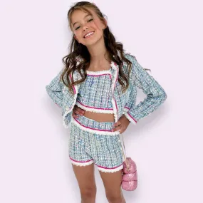 3 in 1 Blue Plaid Coco Suit 3 in 1 Blue Plaid Coco Suit