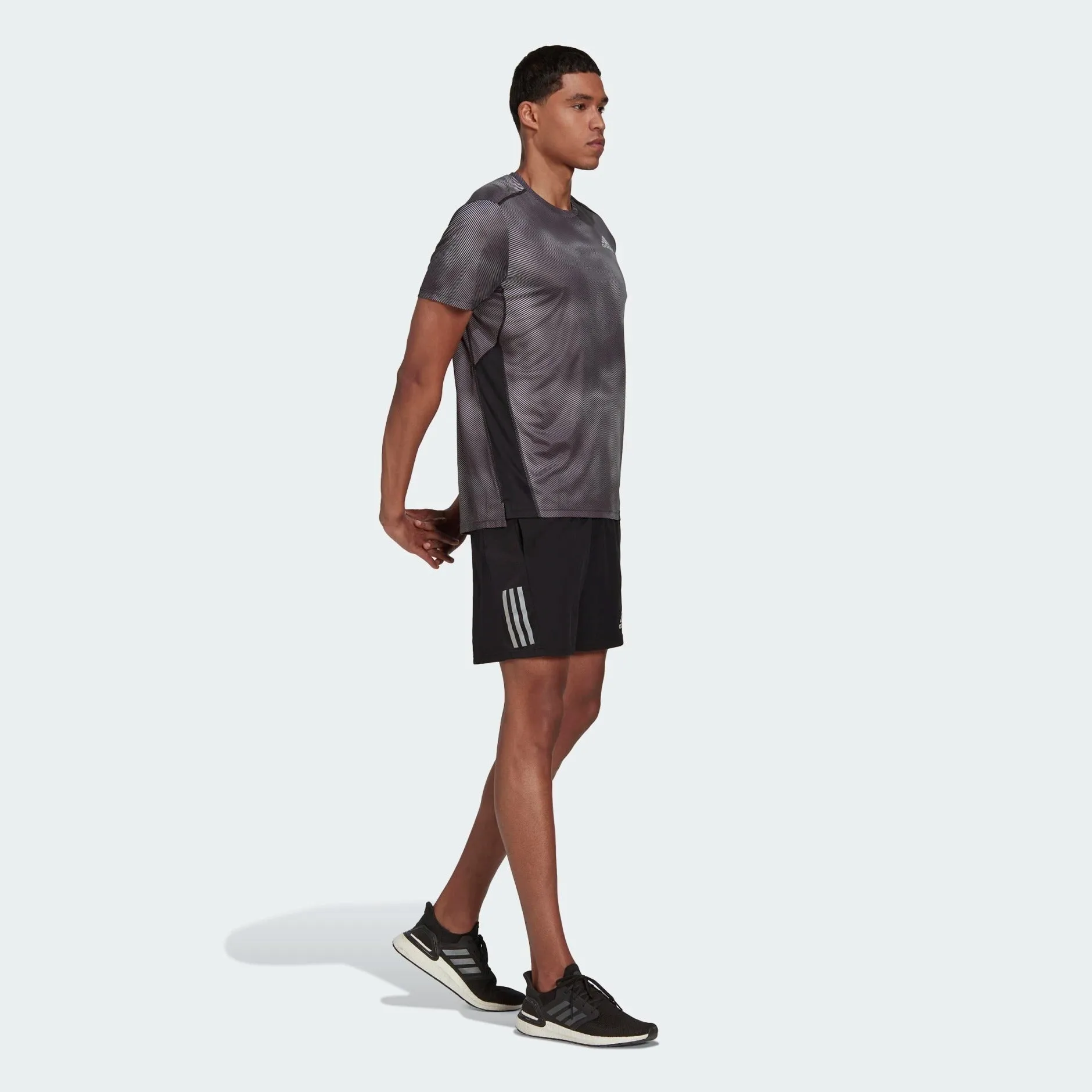 adidas Own the Run Colorblock Men's Tee
