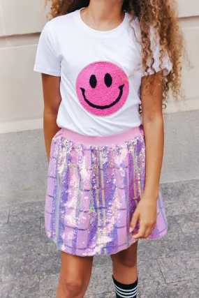 As If Plaid Sequin Skirt As If Plaid Sequin Skirt