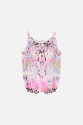 BABIES TIE SHOULDER ROMPER WINGS OF PEGASUS BABIES TIE SHOULDER ROMPER WINGS OF PEGASUS