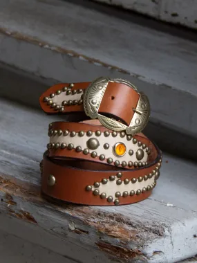 Bandits Golden Belts, Arrow Belt, Brown Bandits Golden Belts, Arrow Belt, Brown