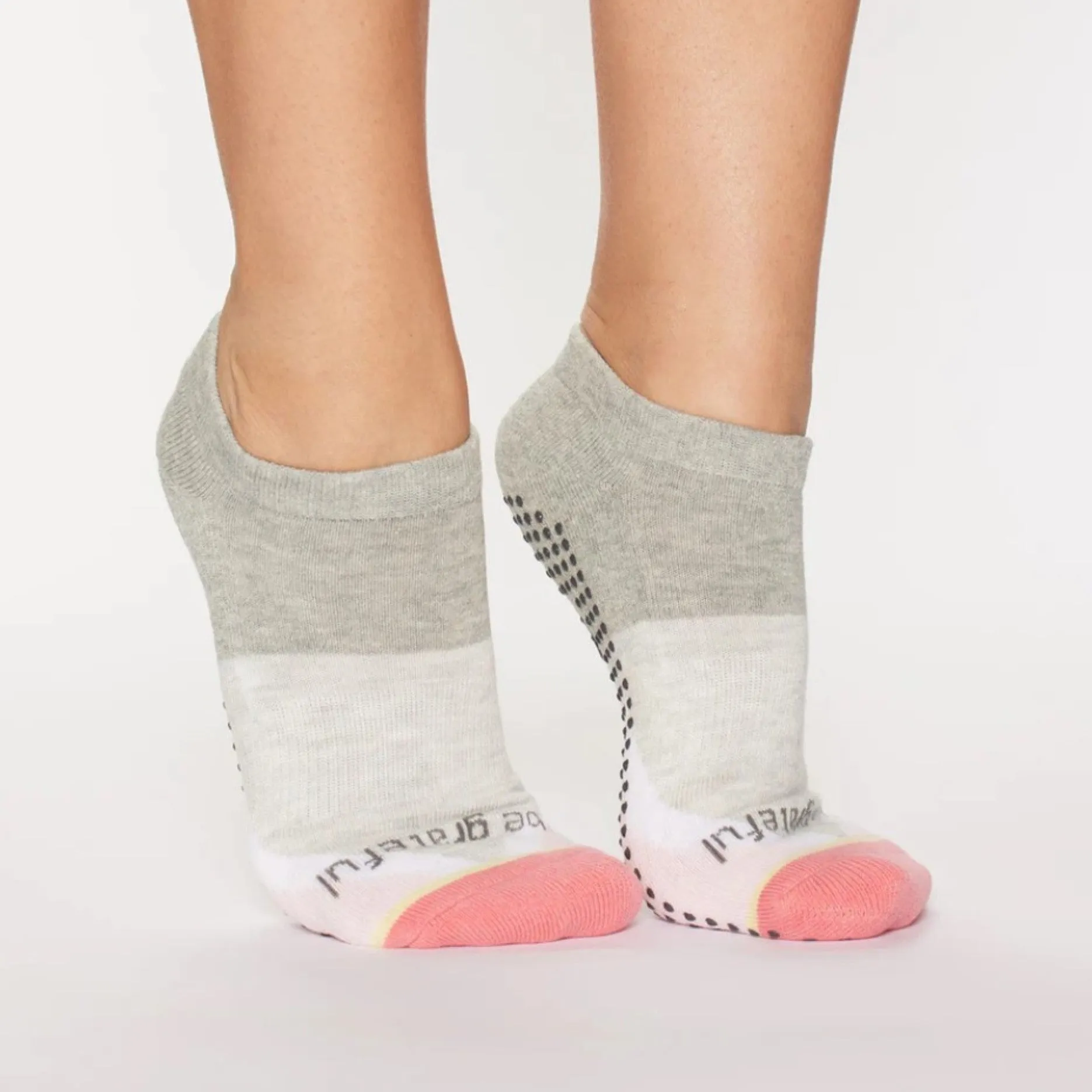Be Grateful - Frankie Crush Grip Socks (Barre / Pilates)