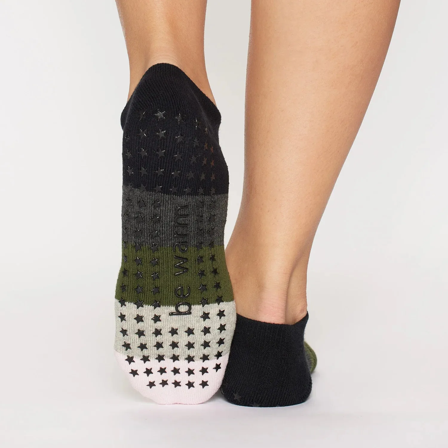 Be Warm - Marlowe Ivy Grip Socks (Barre / Pilates)