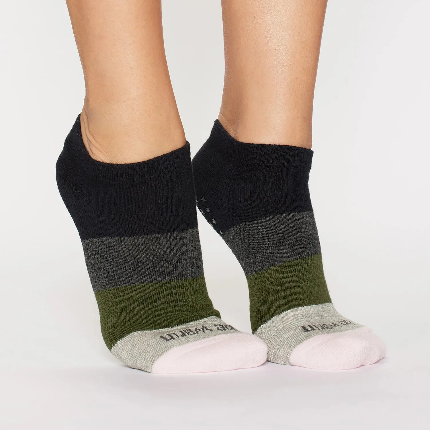 Be Warm - Marlowe Ivy Grip Socks (Barre / Pilates)
