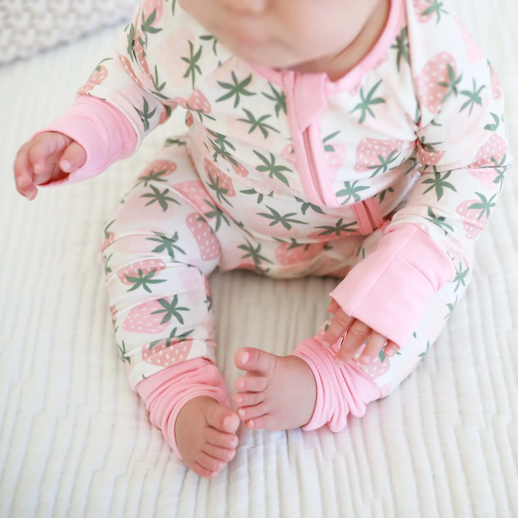 Berry Happy Convertible Zip Romper