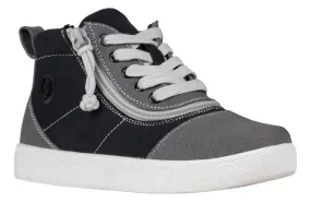 Billy Grey Colorblock BILLY D|R Short Wrap High Tops Billy Grey Colorblock BILLY D|R Short Wrap High Tops