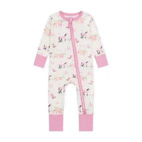 Bird & Bean Bamboo Footless Romper - Cassidy Bird & Bean Bamboo Footless Romper - Cassidy