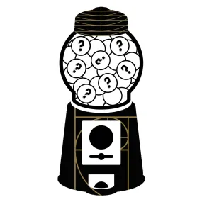 Black Friday Gumball Machine Black Friday Gumball Machine