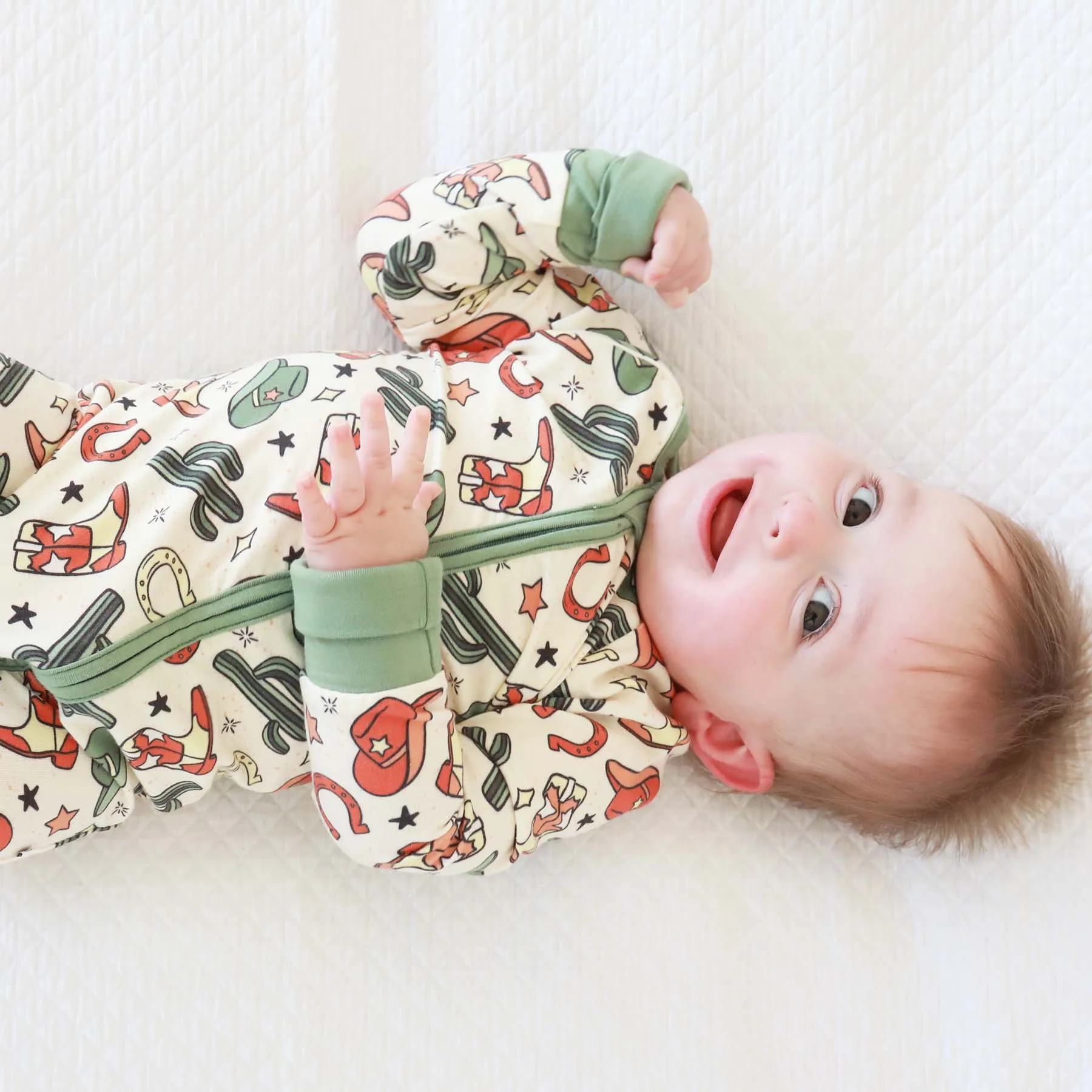 Buckaroo Cowboy Convertible Zip Romper