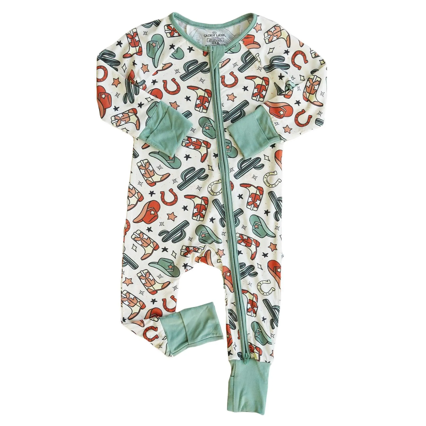 Buckaroo Cowboy Convertible Zip Romper