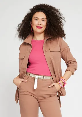 Burton Twill Jacket (Equestrian Tan) Burton Twill Jacket (Equestrian Tan)