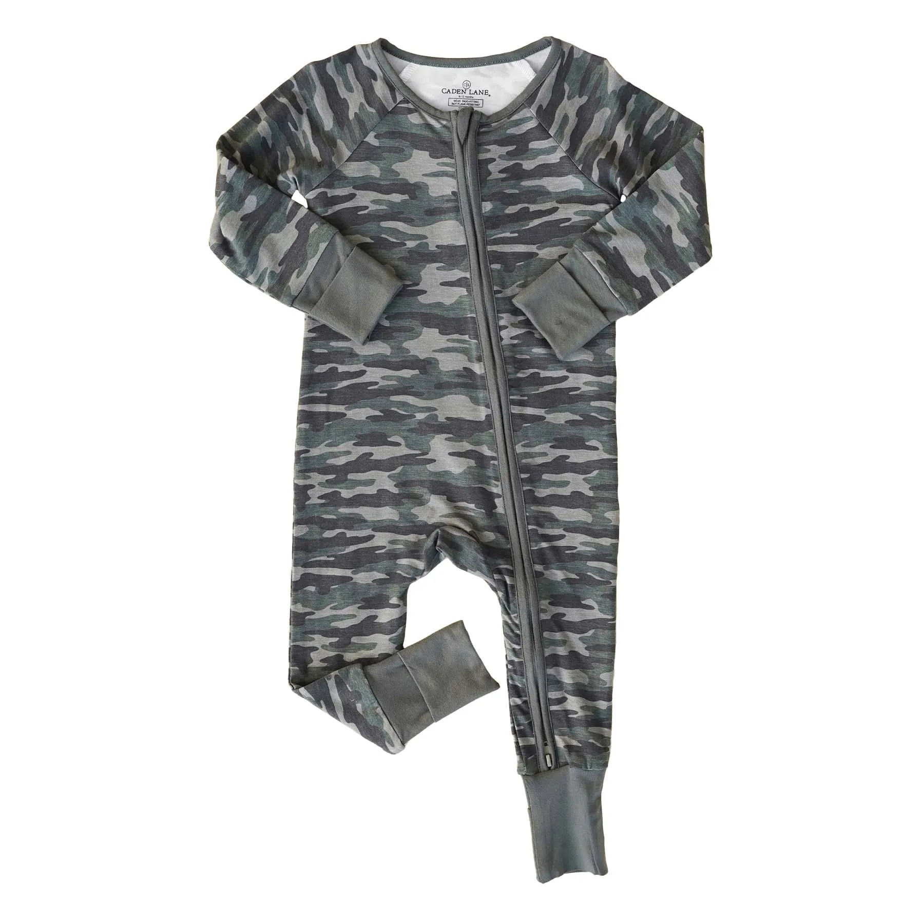 Camo Crew Convertible Zip Romper