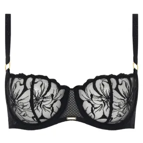 Chantelle Fleurs Demi Bra Black Chantelle Fleurs Demi Bra Black