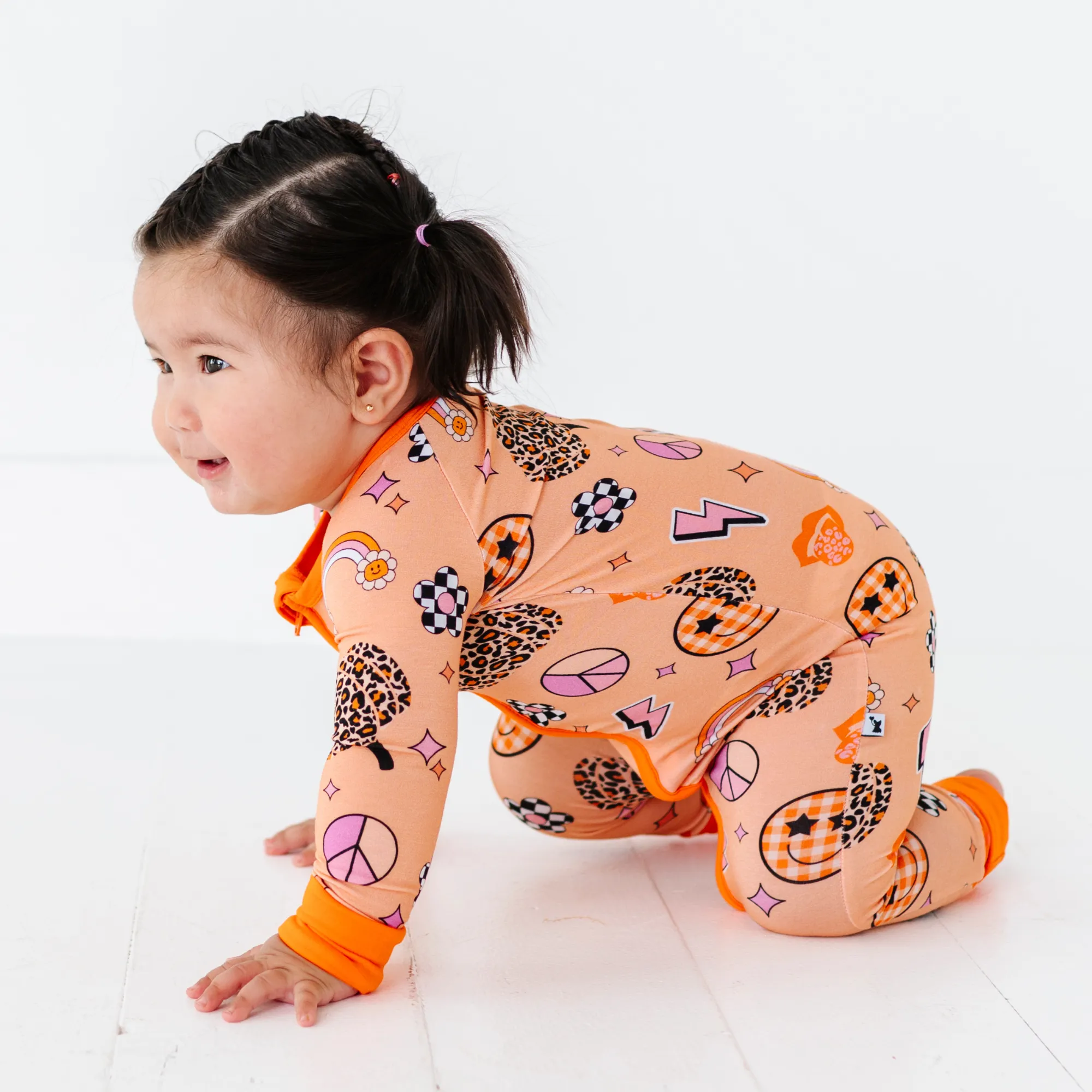 Cheetah Ghouls Convertible Footies
