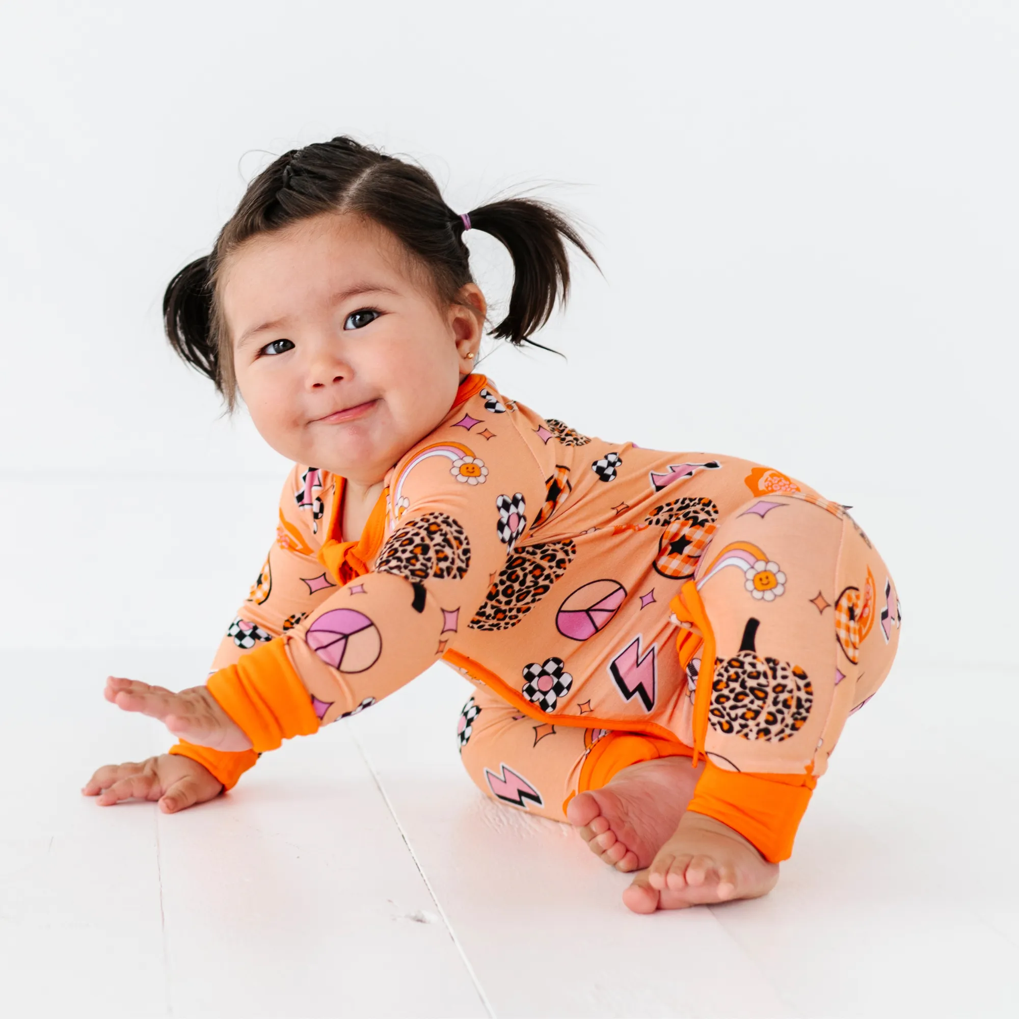 Cheetah Ghouls Convertible Footies