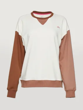 Colorblock Crew - Oatmilk/Camel/Aztec Colorblock Crew - Oatmilk/Camel/Aztec