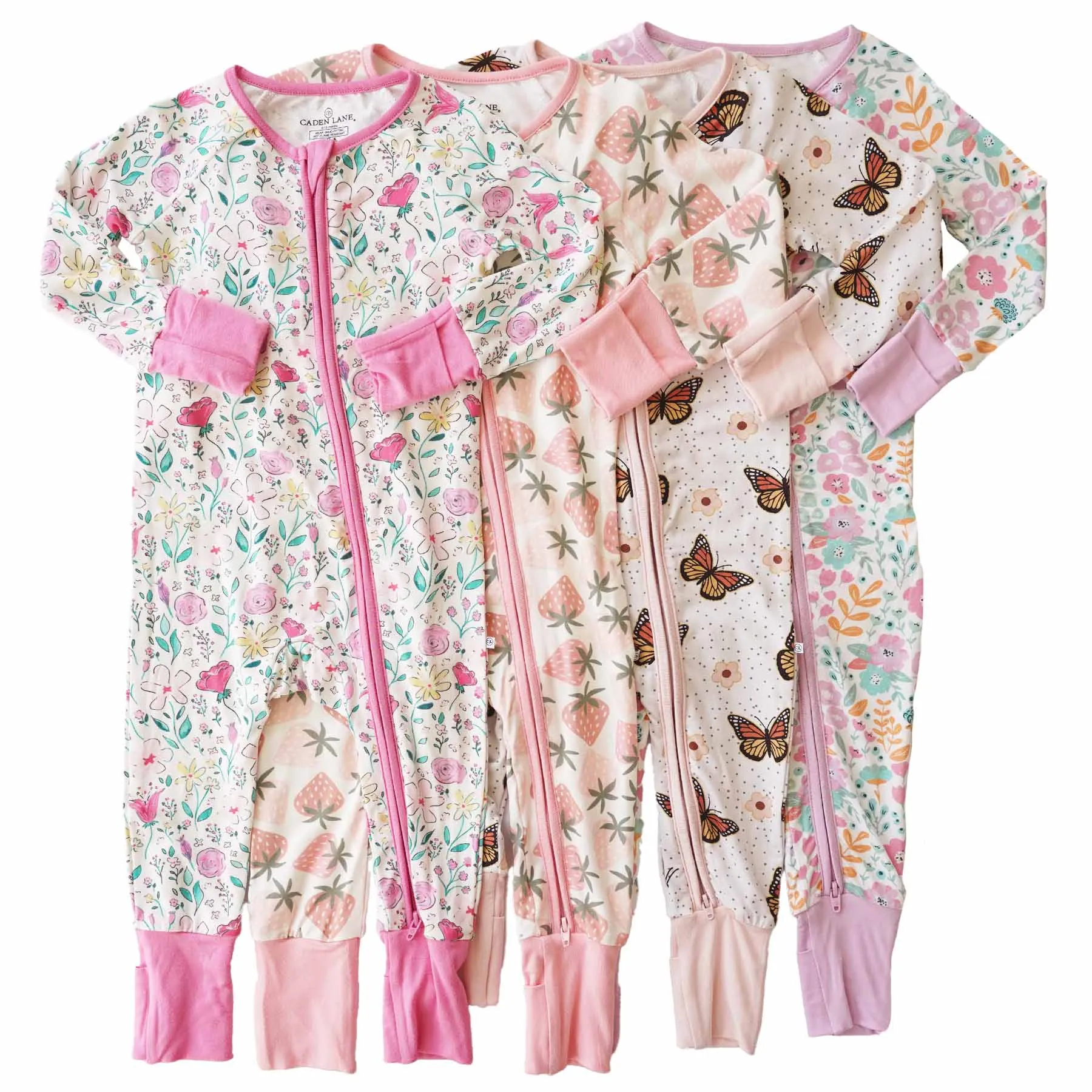 Convertible Zip Rompers for Girls