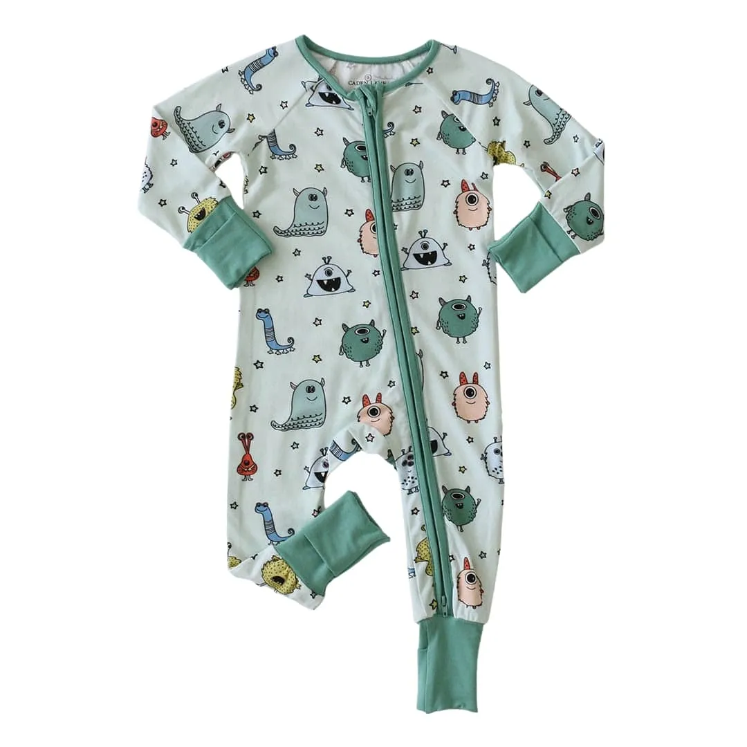 Convertible Zip Rompers for Girls