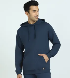 Cruze French Terry Cotton Hoodies Opal Blue Cruze French Terry Cotton Hoodies Opal Blue
