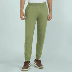 Cruze French Terry Cotton Joggers Olive Green Cruze French Terry Cotton Joggers Olive Green
