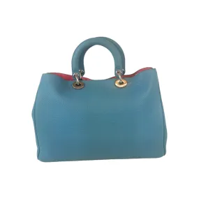Dior Diorissimo Handbag Large Blue/Pink Dior Diorissimo Handbag Large Blue/Pink