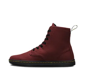 Dr Martens Shoreditch Boot - Cherry Red Canvas Dr Martens Shoreditch Boot - Cherry Red Canvas