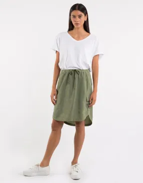 Foxwood Upstate Cargo Skirt Khaki Foxwood Upstate Cargo Skirt Khaki