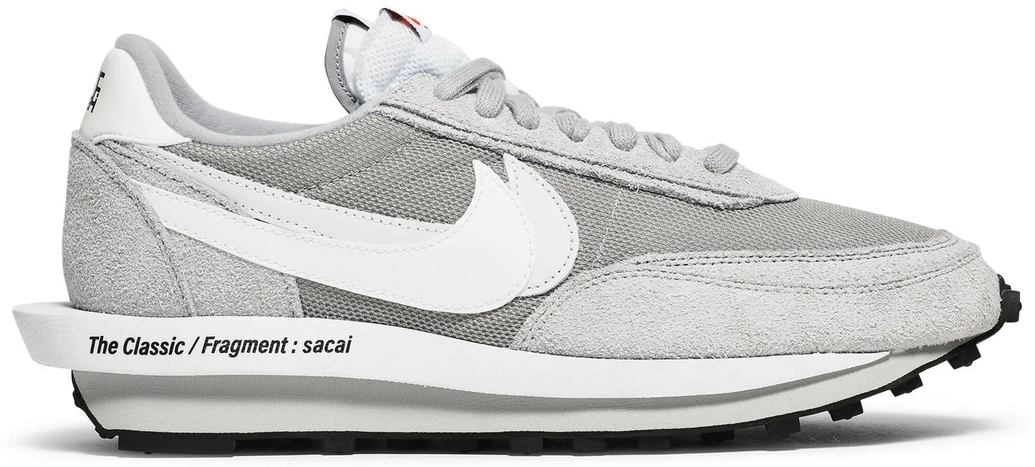 Fragment x sacai x Nike LD Waffle 'Light Smoke Grey'