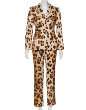 GIANNI VERSACE Leopard Suit GIANNI VERSACE Leopard Suit