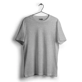 Grey Melange Tshirt - Plus size Grey Melange Tshirt - Plus size
