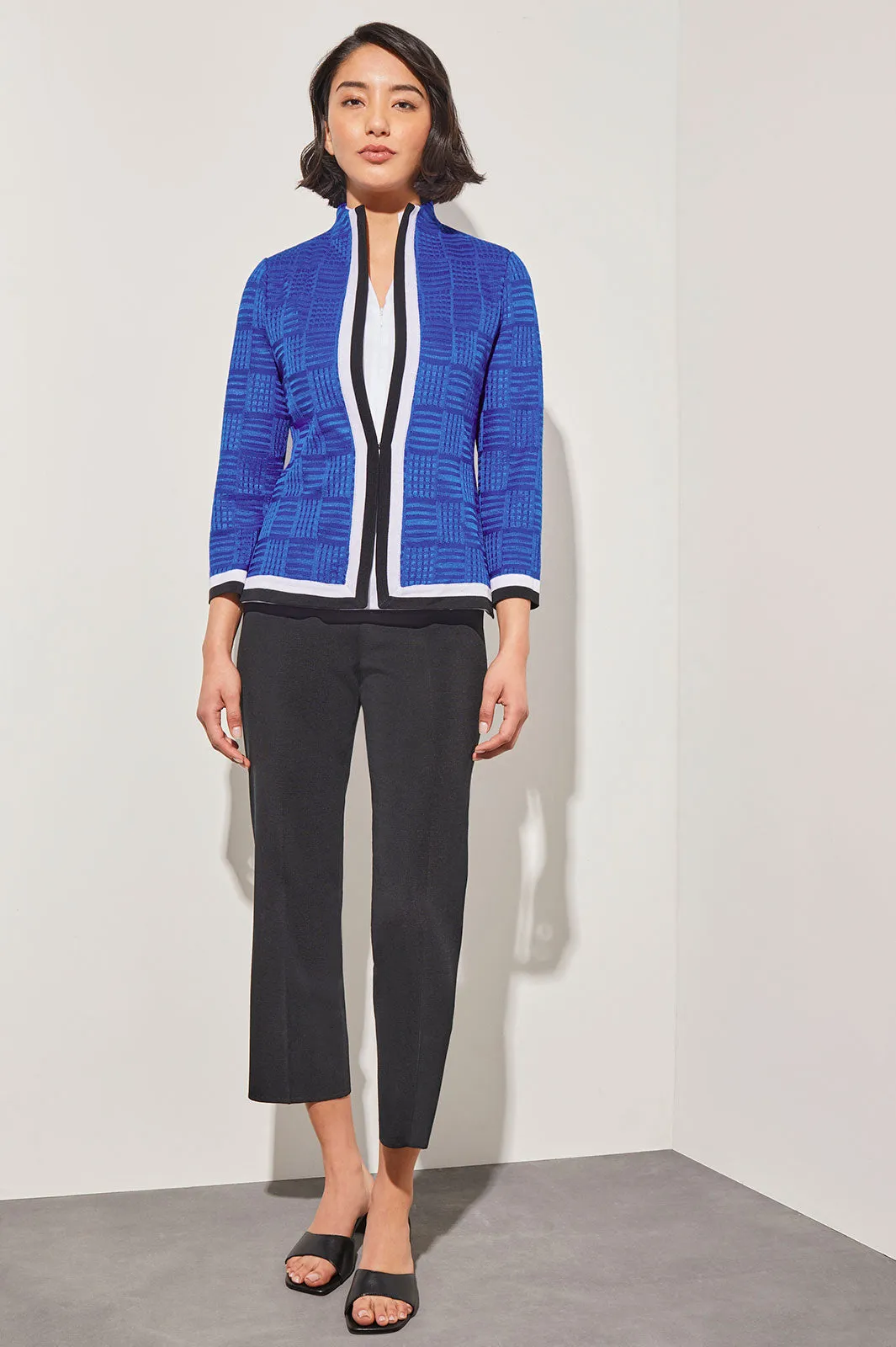 Heritage Fit Jacket - Contrast Trim Knit