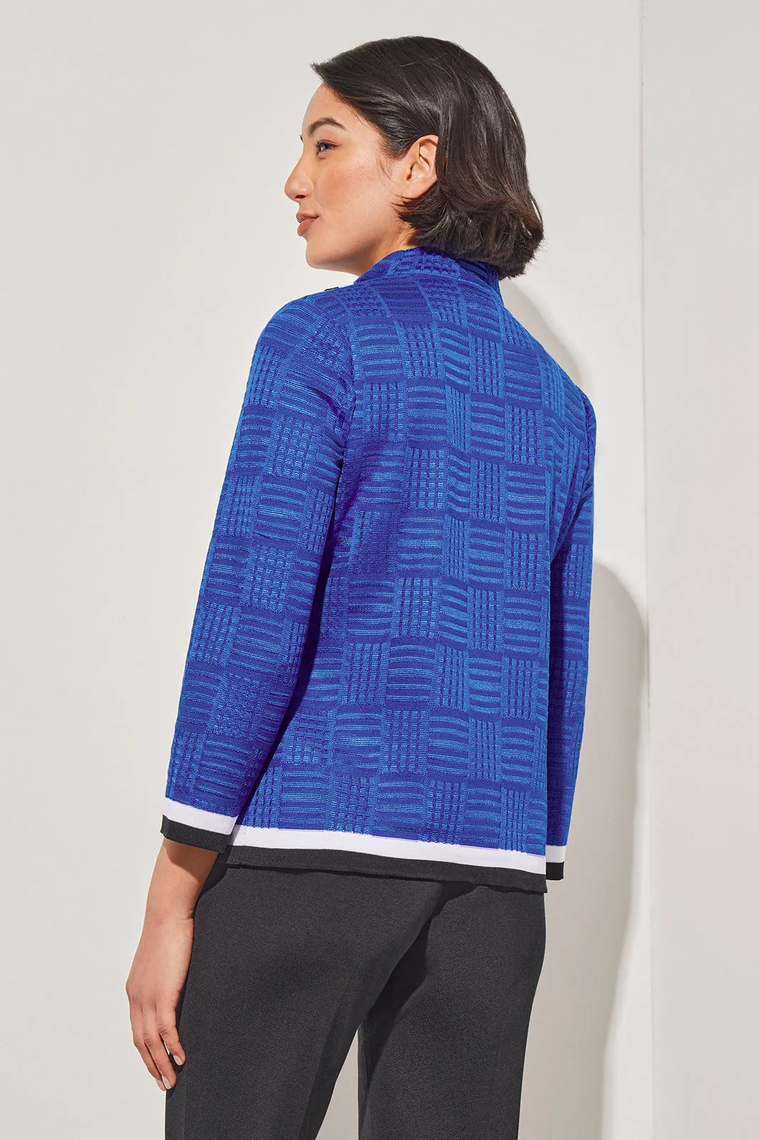Heritage Fit Jacket - Contrast Trim Knit