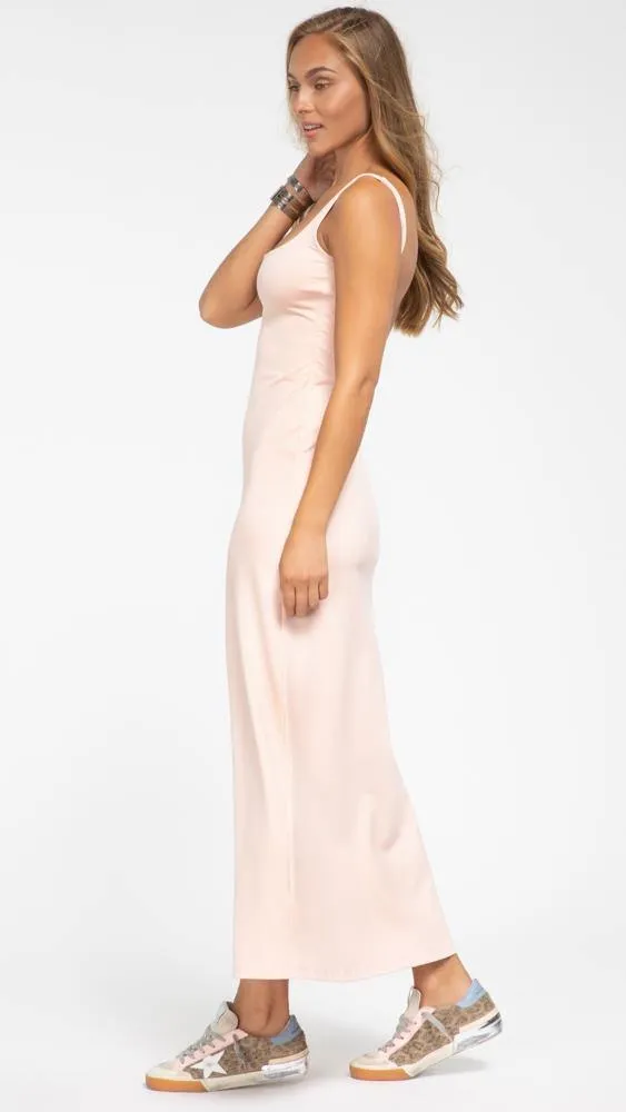 Low Back Dress 40" - Pink Sand