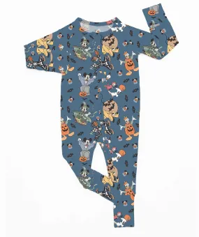 Magic Halloween Magical Haunting - Bamboo Zippy Romper Magic Halloween Magical Haunting - Bamboo Zippy Romper