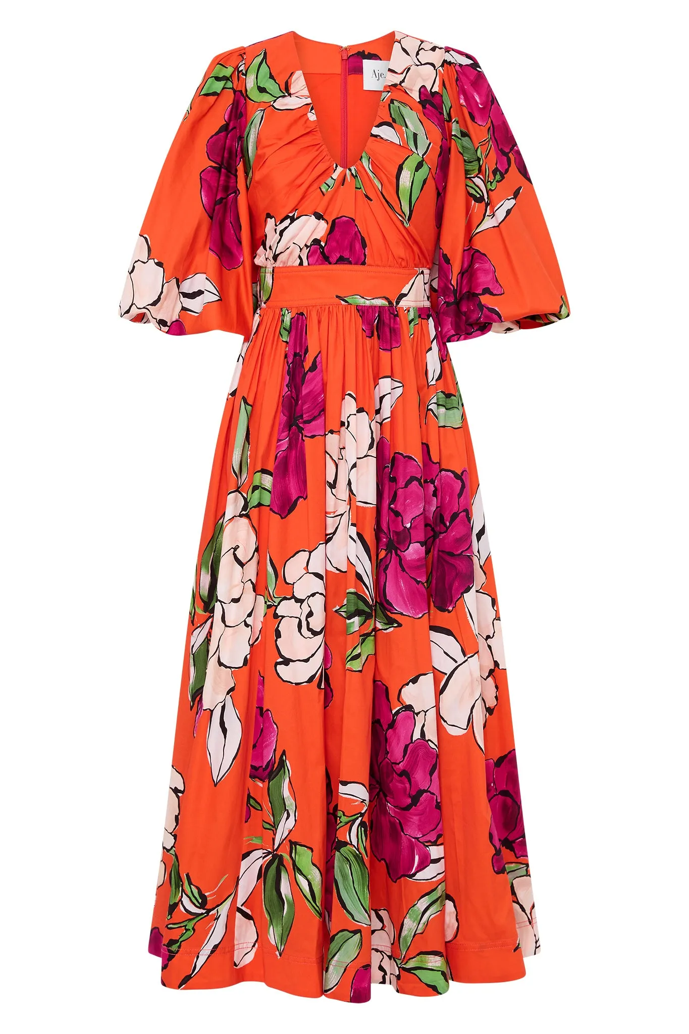 Marlene Floral Midi Dress
