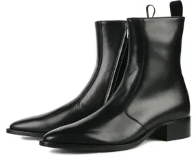 Memphis Zip Boot Black Memphis Zip Boot Black