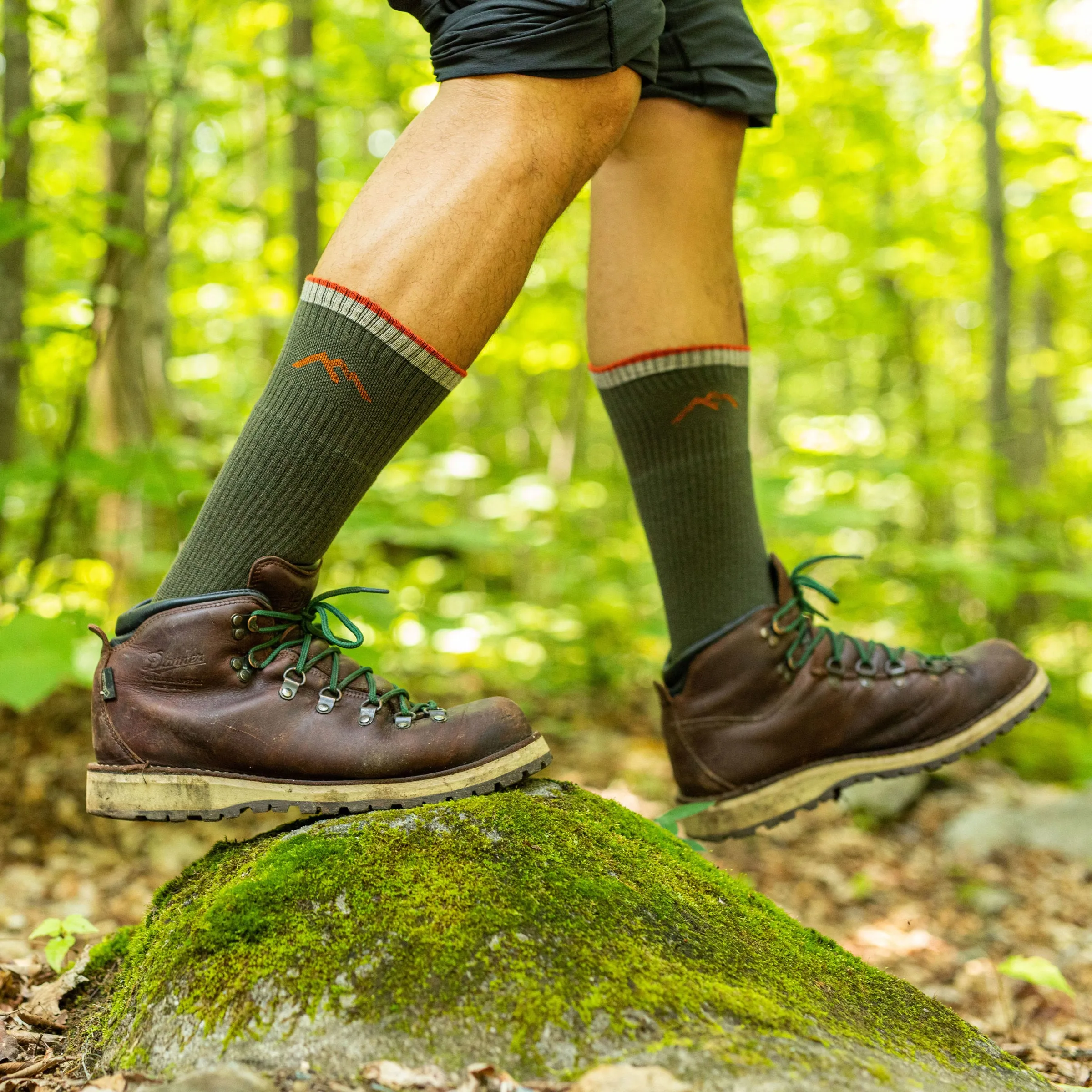 Men's Coolmax® Hiker Micro Crew  Midweight Hiking Sock