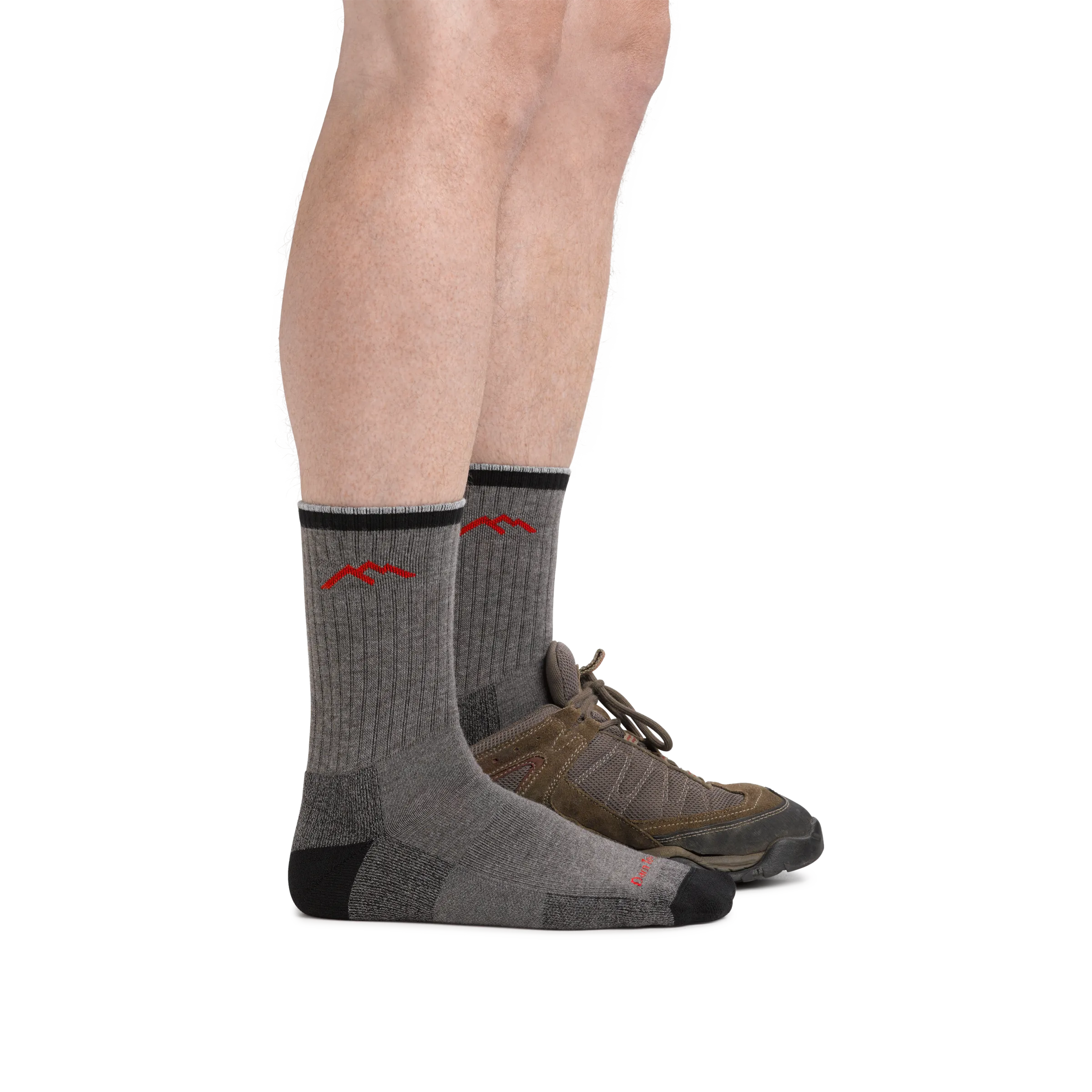 Men's Coolmax® Hiker Micro Crew  Midweight Hiking Sock