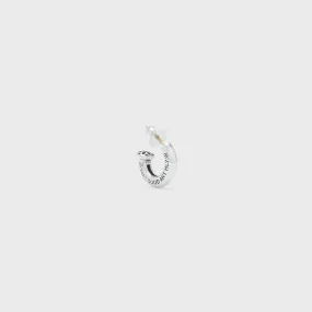 Nailhead Hoop Earring | Plain Nailhead Hoop Earring | Plain