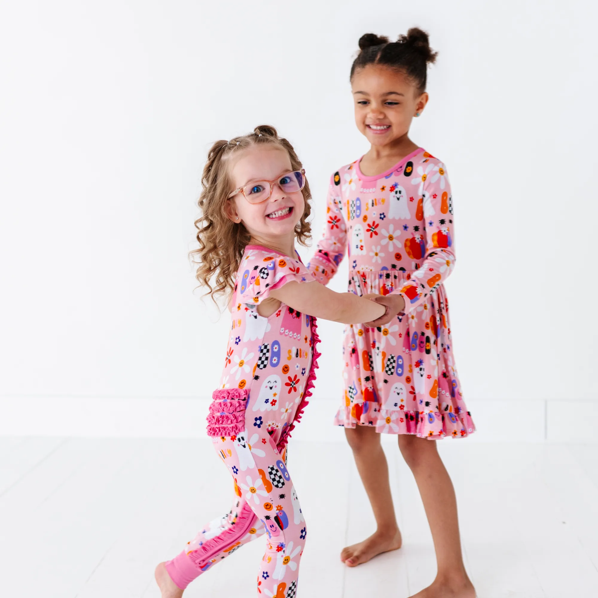 Pink-A-Boo Ruffle Romper