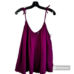 Purple Top Sleeveless Old Navy, Size L Purple Top Sleeveless Old Navy, Size L