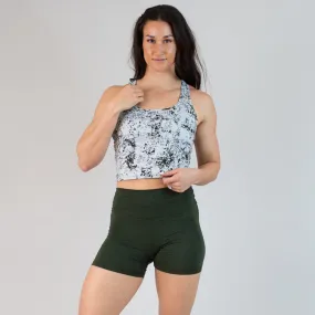 Racerback Crop Tank - Fitted Racerback Crop Tank - Fitted
