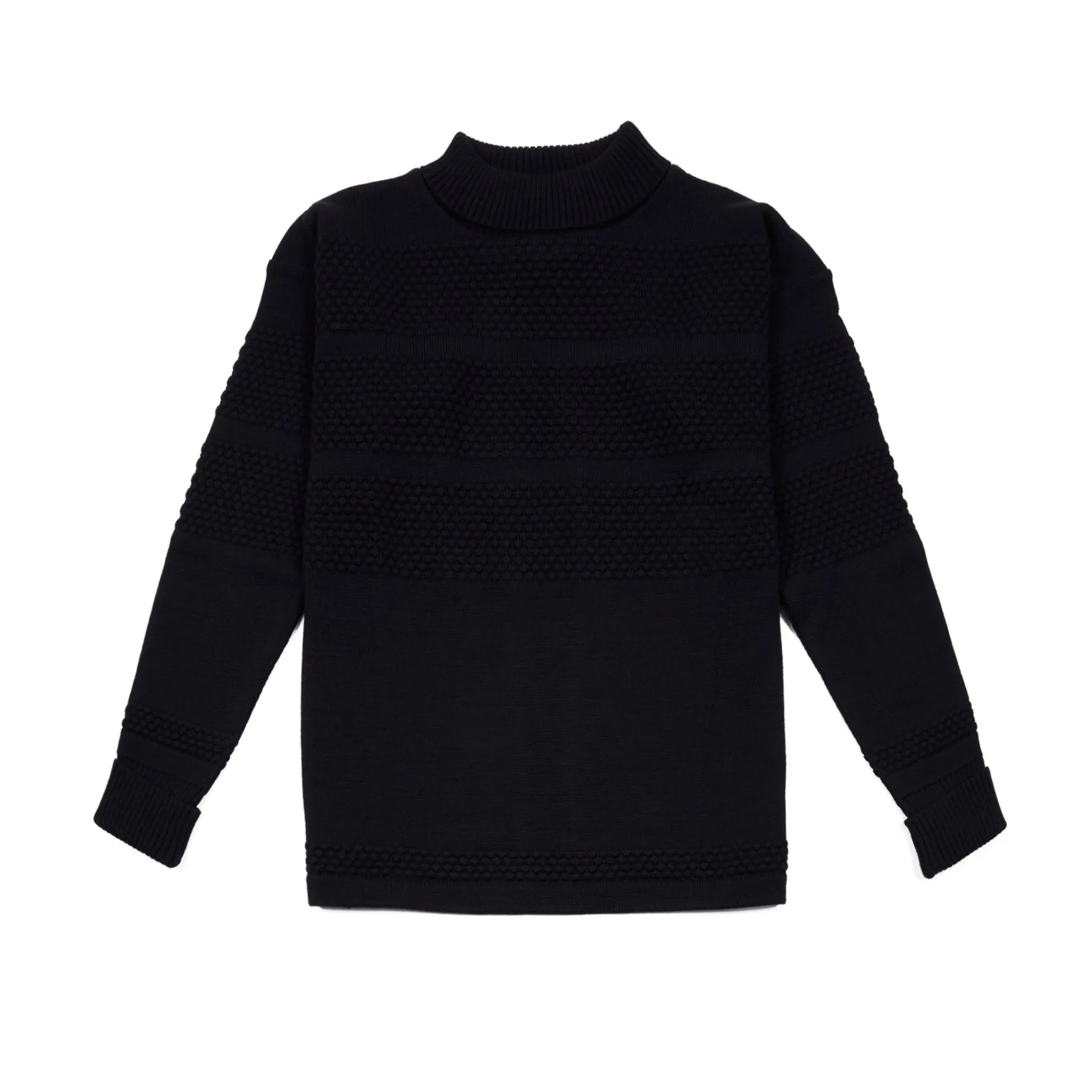 SNS Herning Fisherman Sweater in Navy
