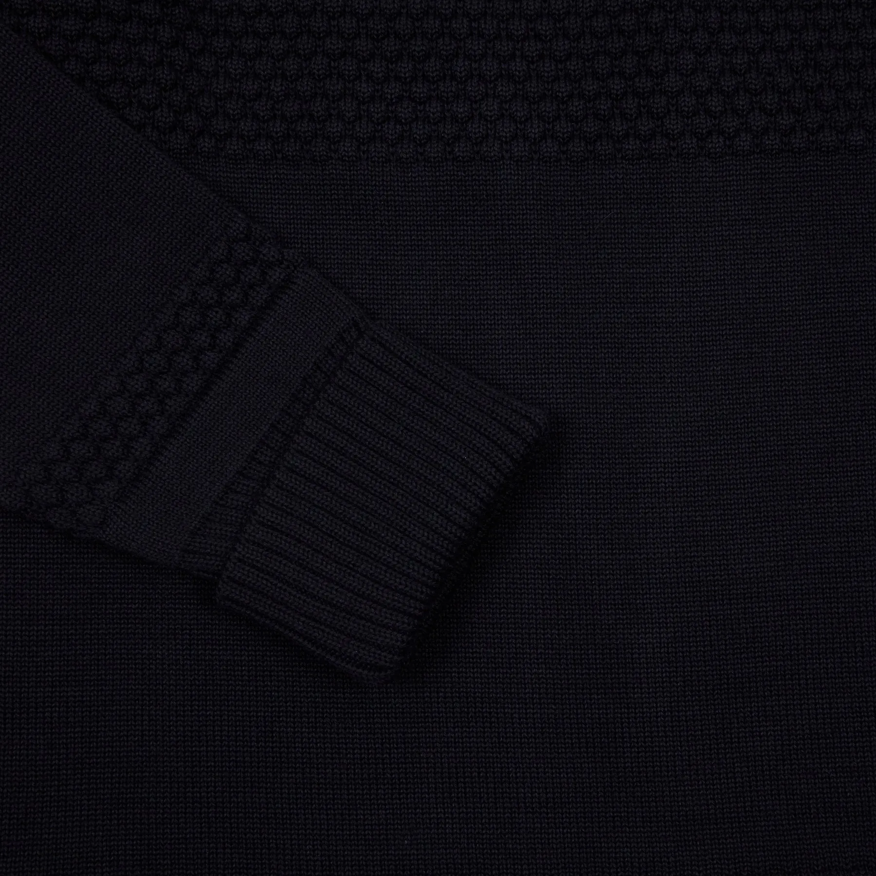SNS Herning Fisherman Sweater in Navy