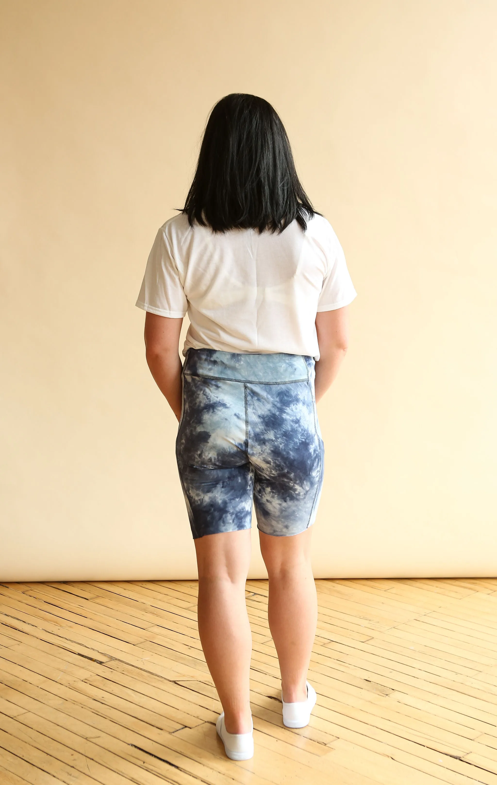 SOUR CANDY Tie Dye Biker Shorts