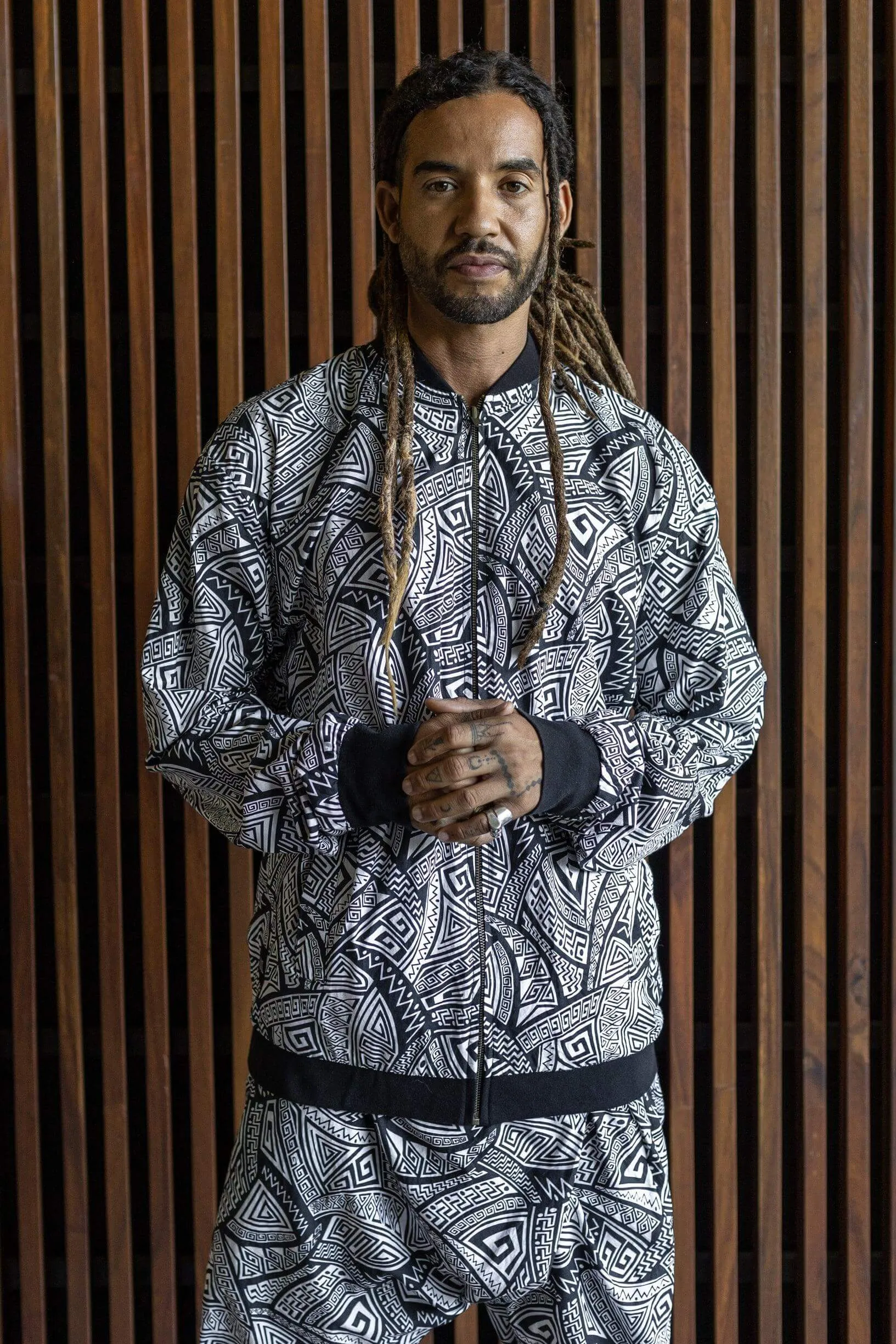 VALO BOMBER - Reversible Multicolor Bomber Jacket with Unique Print