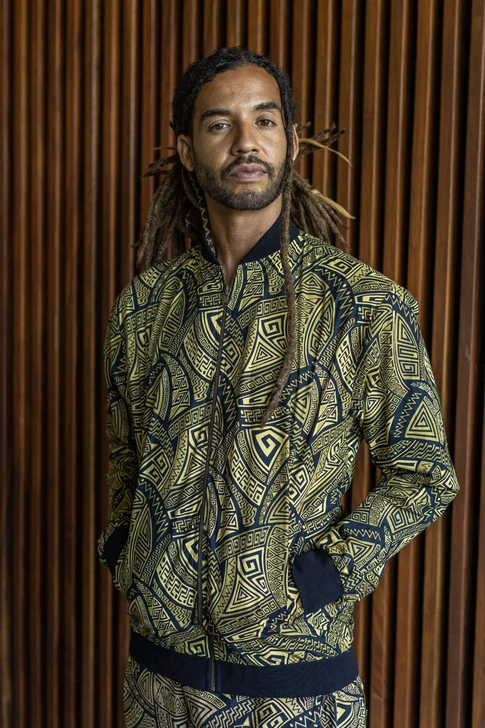 VALO BOMBER - Reversible Multicolor Bomber Jacket with Unique Print