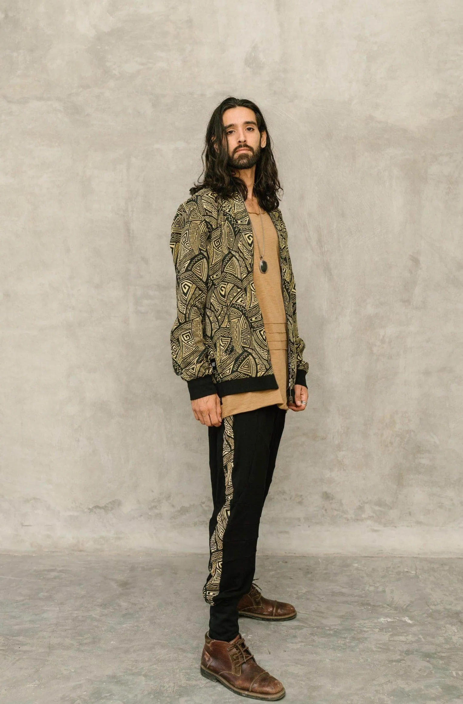 VALO BOMBER - Reversible Multicolor Bomber Jacket with Unique Print